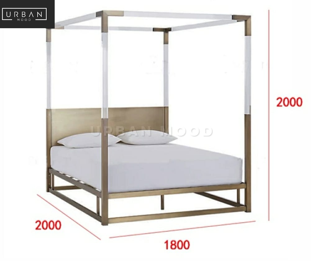 ANTHRO Modern Acrylic Bedframe