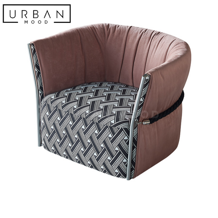 AMIS Modern Fabric Armchair