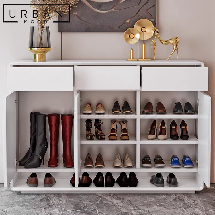 ANGELES Rustic Shoe Cabinet