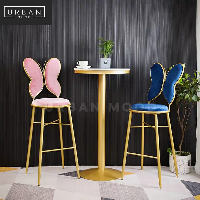 ANGELTAIL Modern Butterfly Wings Dining / Bar Chair