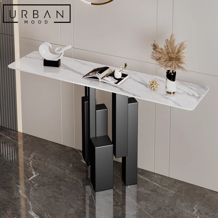 ANTOINE Modern Sintered Stone Console Table