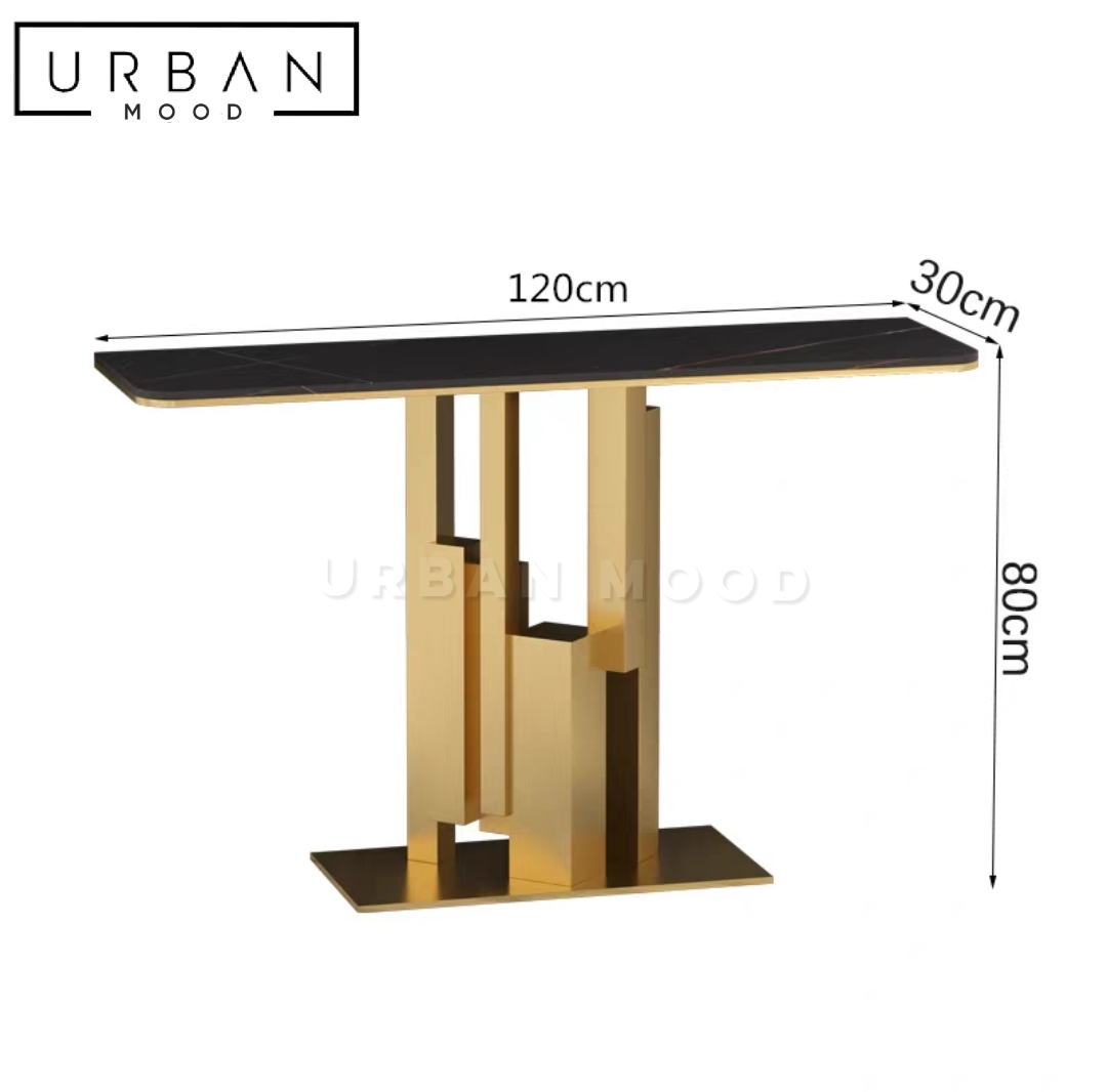 ANTOINE Modern Sintered Stone Console Table