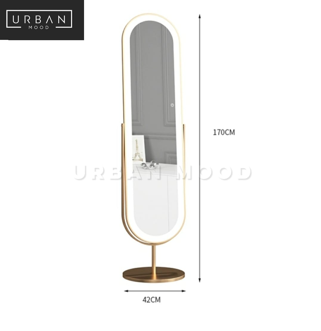 ANYA Modern LED Full Length Mirror