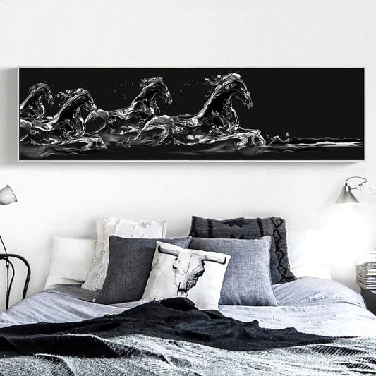 BLANC Horse Wall Art Painting