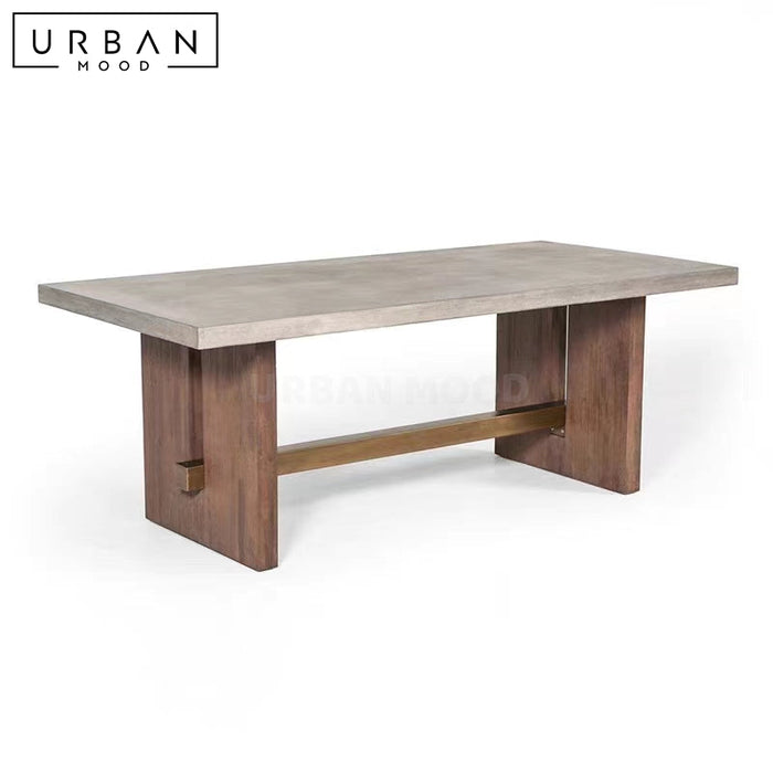 BLAZE Industrial Dining Table & Bench