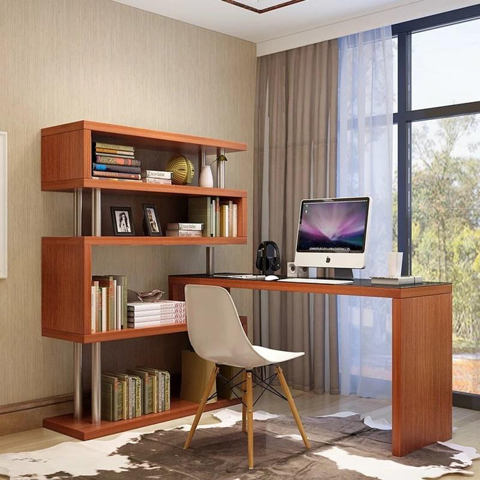 BRYAN Modern Modular Shelf Study Table