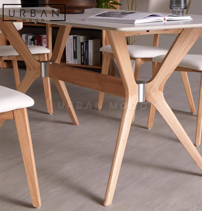 BARRETT Japandi Dining Table & Chairs