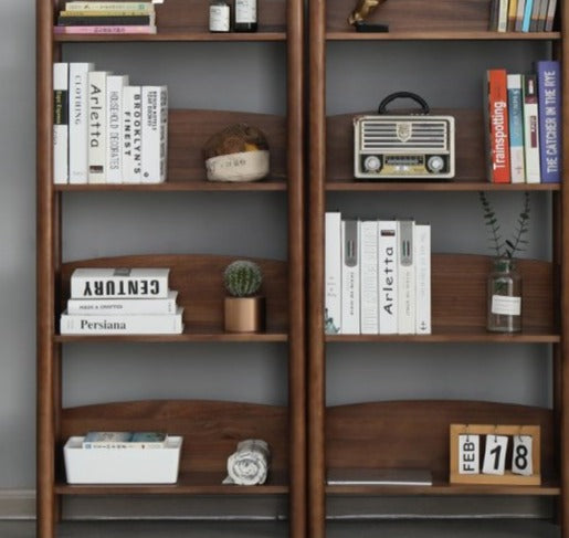 BENJAMIN Bookcase Storage Solid Wood Bookshelf