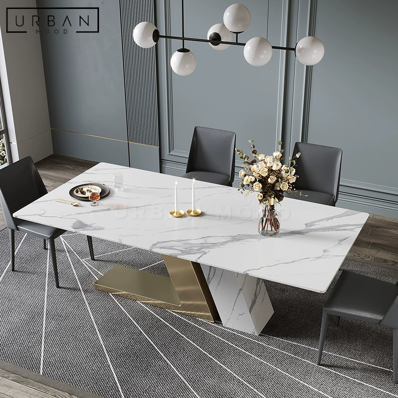 BLISS Modern Sintered Stone Dining Table