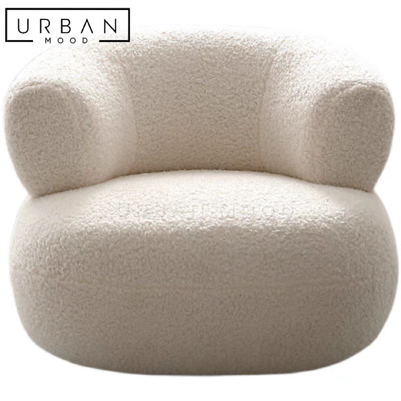 BOBBY Modern Boucle Armchair