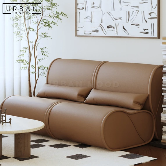 BUBBE Modern Modular Leather Sofa