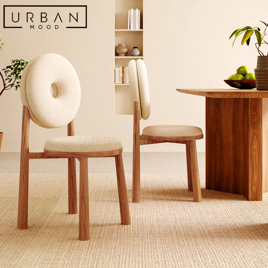 BURRO Modern Solid Wood Dining Chair