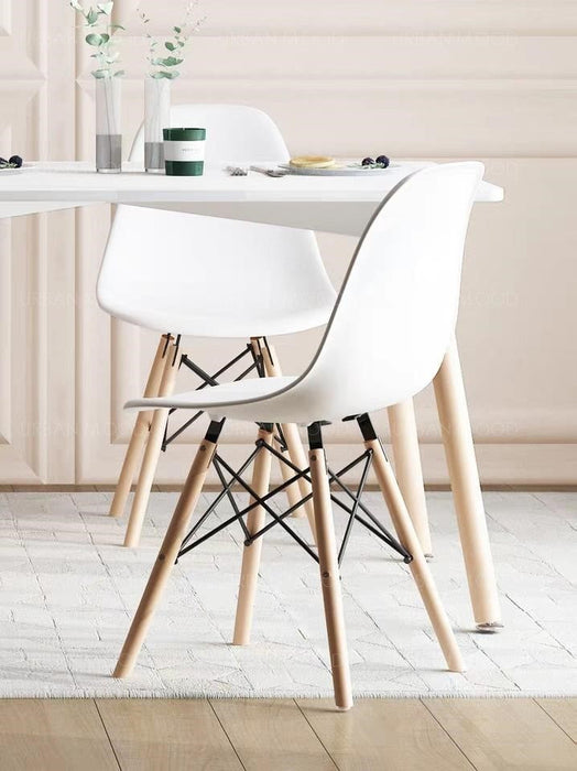 CADMAN Scandinavian Wood Dining Office Chairs