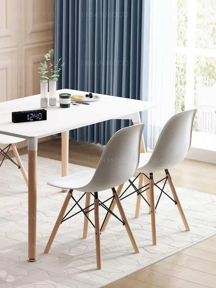 CADMAN Scandinavian Wood Dining Office Chairs