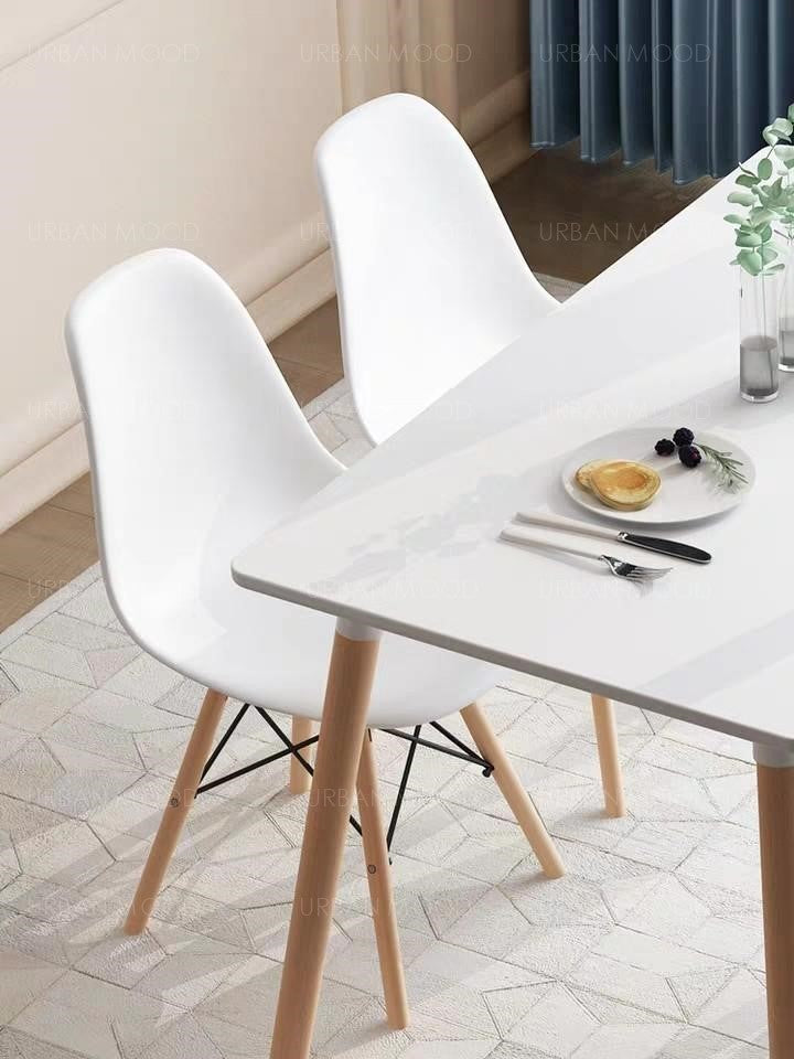 CADMAN Scandinavian Wood Dining Office Chairs