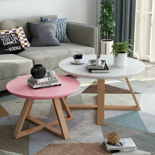 CASSANDRA Scandinavian Macaron Coffee Table