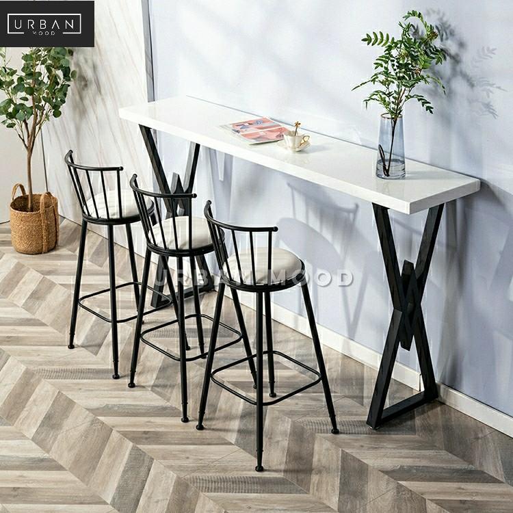 CASTER Modern Bar Table