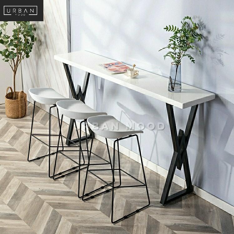 CASTER Modern Bar Table