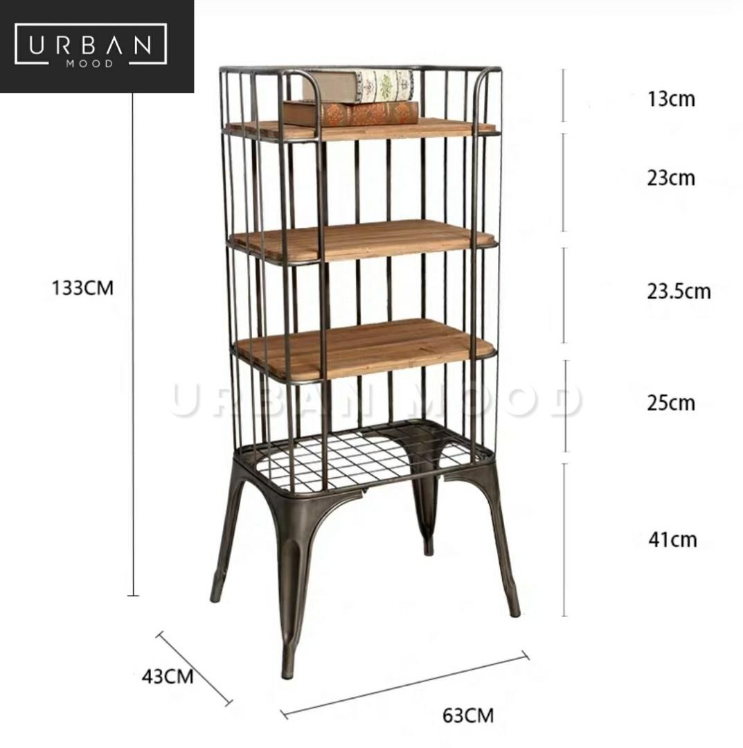 CAVER Modern Industrial Display Shelf