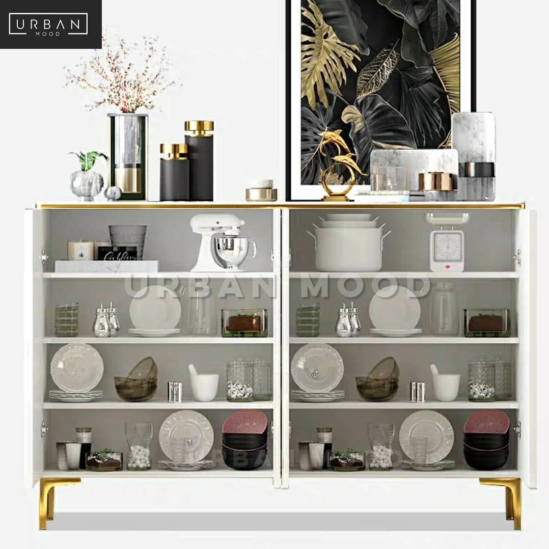 CLOVER Modern Glossy Sideboard