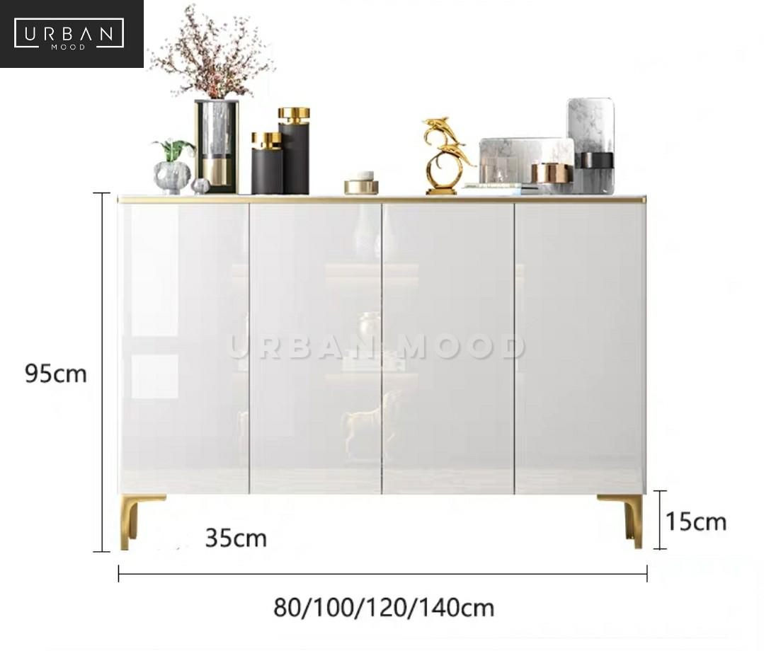 CLOVER Modern Glossy Sideboard