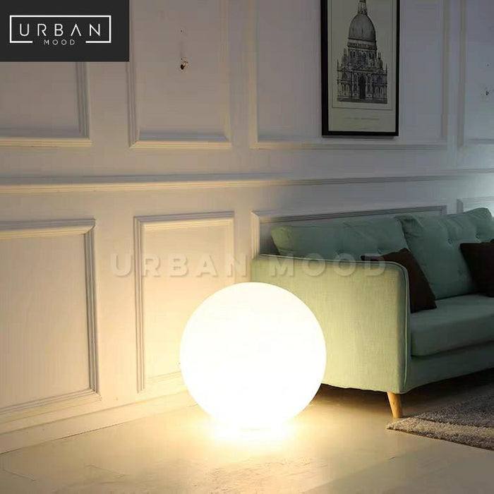CONIX Modern Full Moon Floor Lamp
