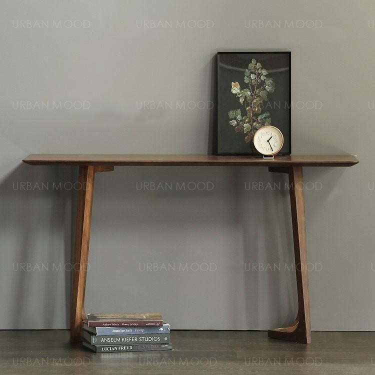 CONNERY Solid Pine Wood Display Console