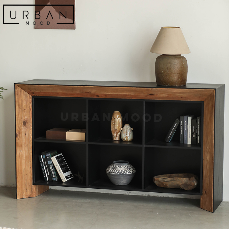 CARMEL Rustic Solid Wood Shelf