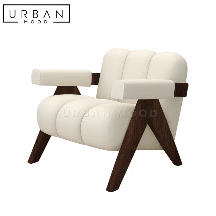 CHION Modern Velvet Armchair