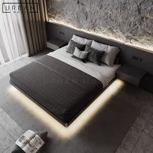 CLAUDE Modern Floating Bedframe