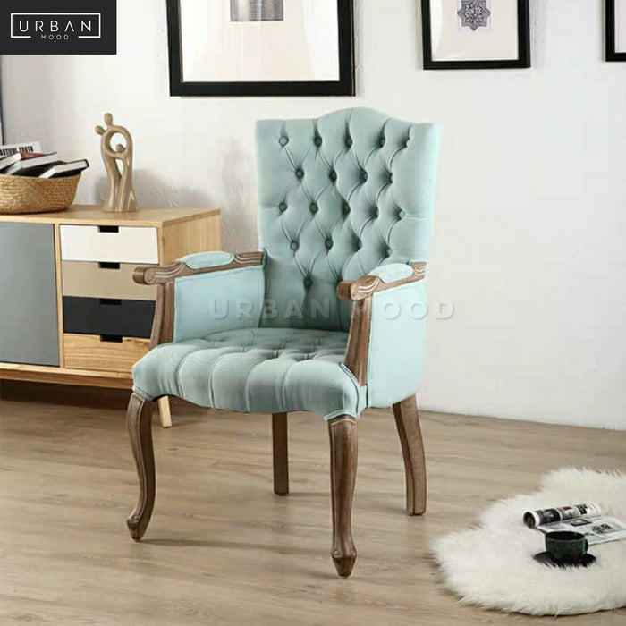CLAUDIO Vintage Tufted Armchair