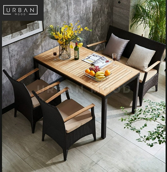 CLAYTON Outdoor Dining Table Set