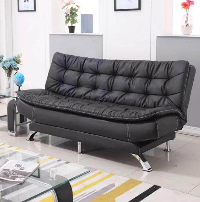 COLE Faux Leather Sofa Bed Set