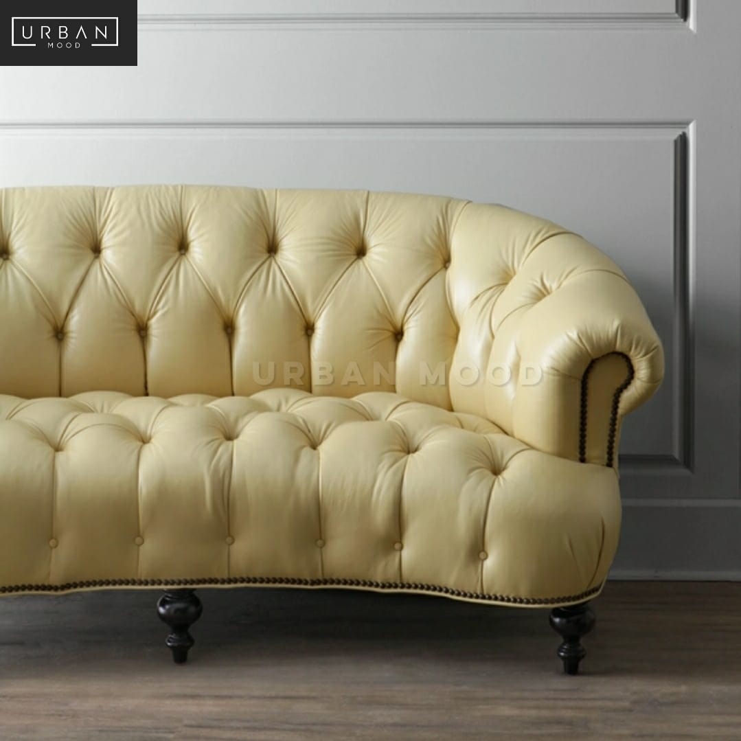 COURTNEY Victorian Tufted Sofa