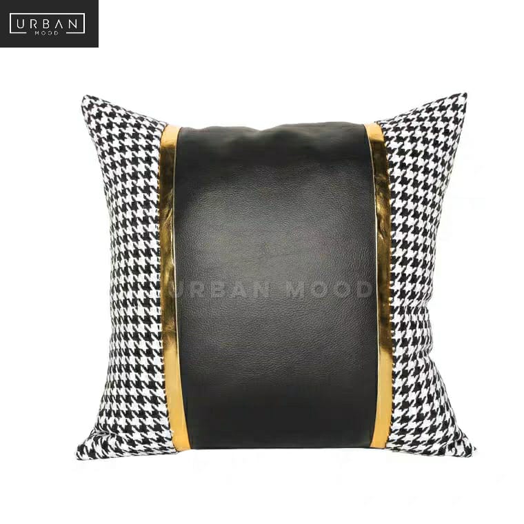 COVEN Modern Houndstooth Cushion