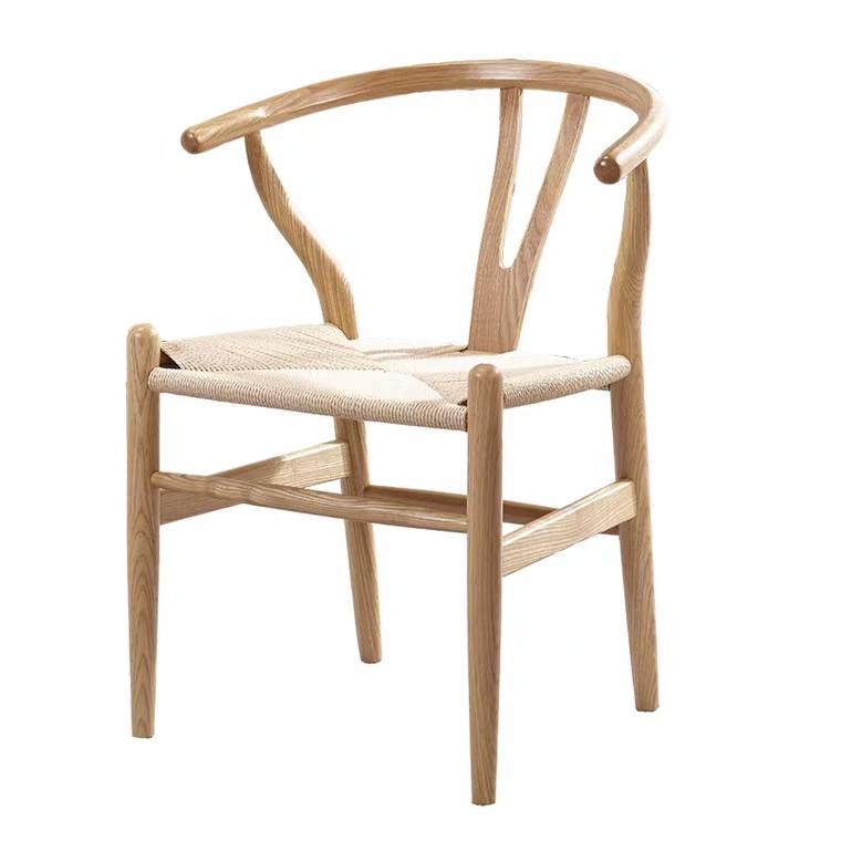 (Ready To Ship) DENVER Rustic Wishbone Dining Chair