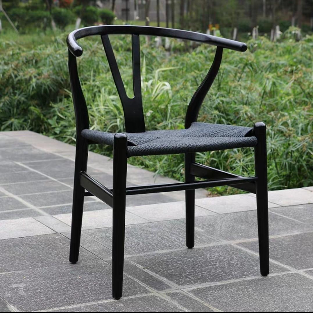 (Ready To Ship) DENVER Rustic Wishbone Dining Chair