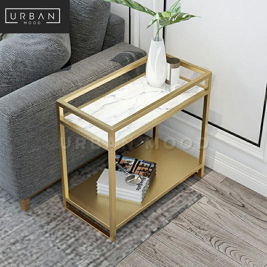 (Clearance) DESTINE Modern Marble Side Table