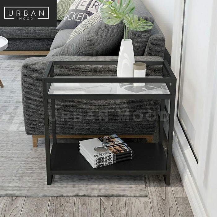 (Clearance) DESTINE Modern Marble Side Table