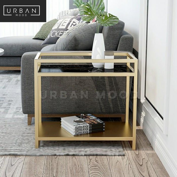 (Clearance) DESTINE Modern Marble Side Table
