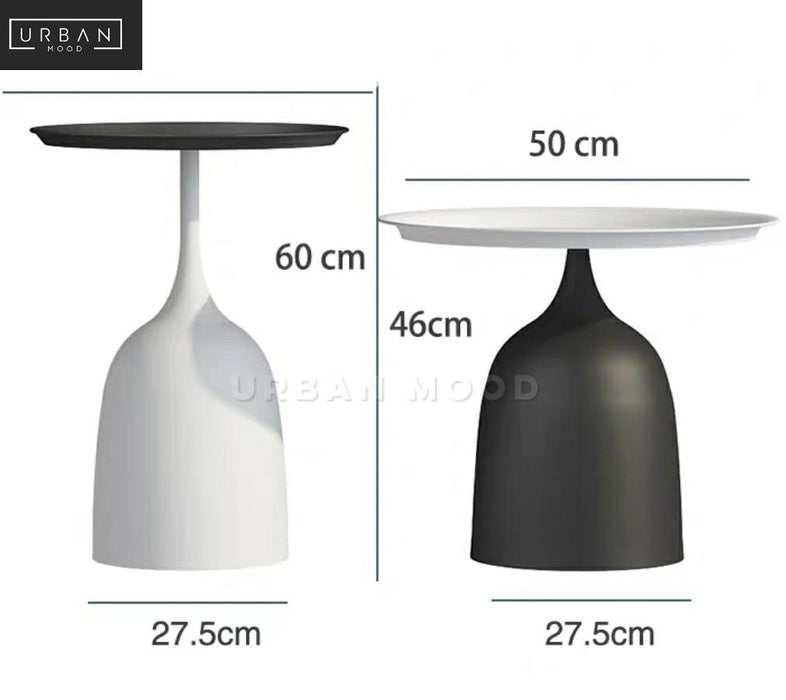 DEW Modern Bell Side Table