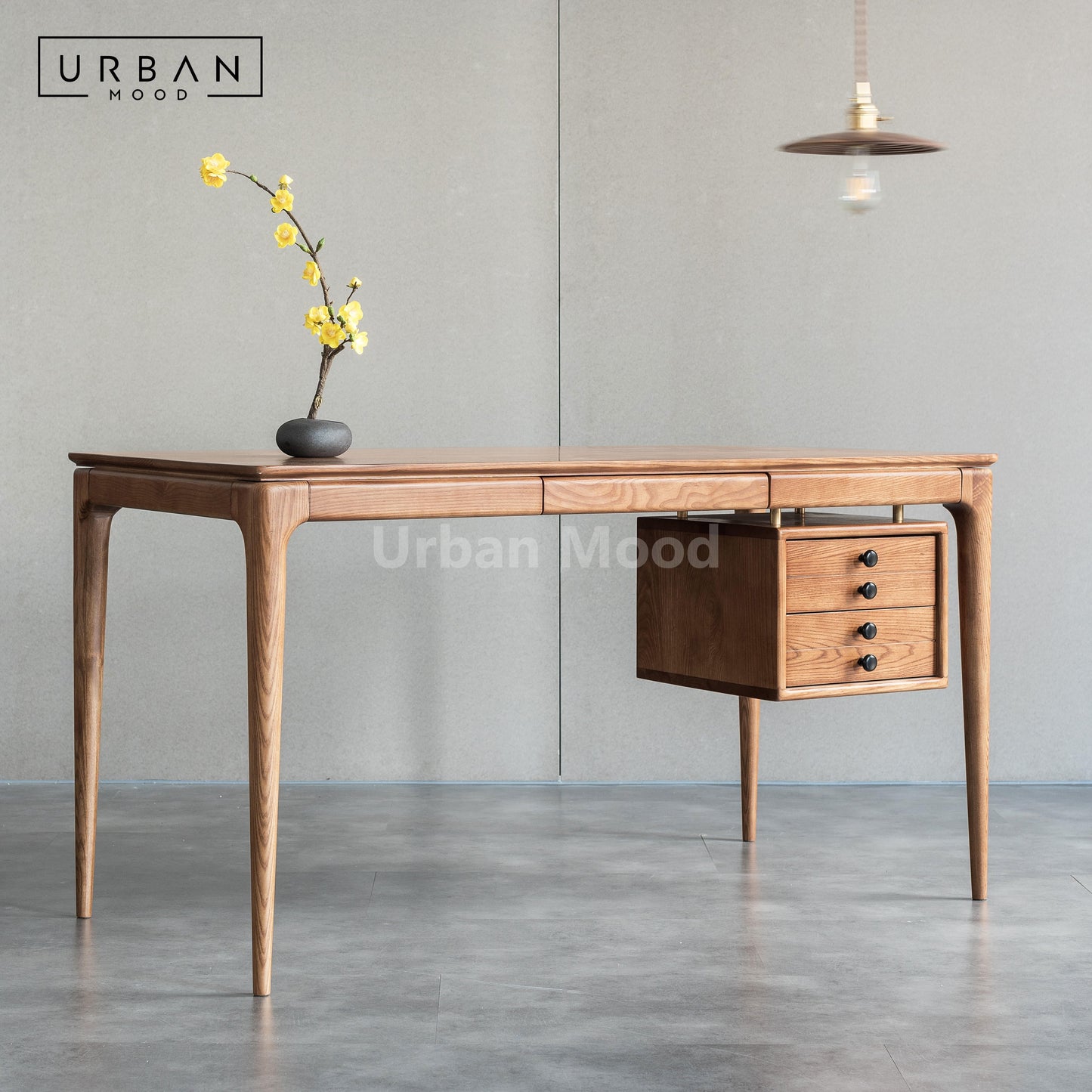 Premium | CONSERVE Solid Wood Study Table and Chair