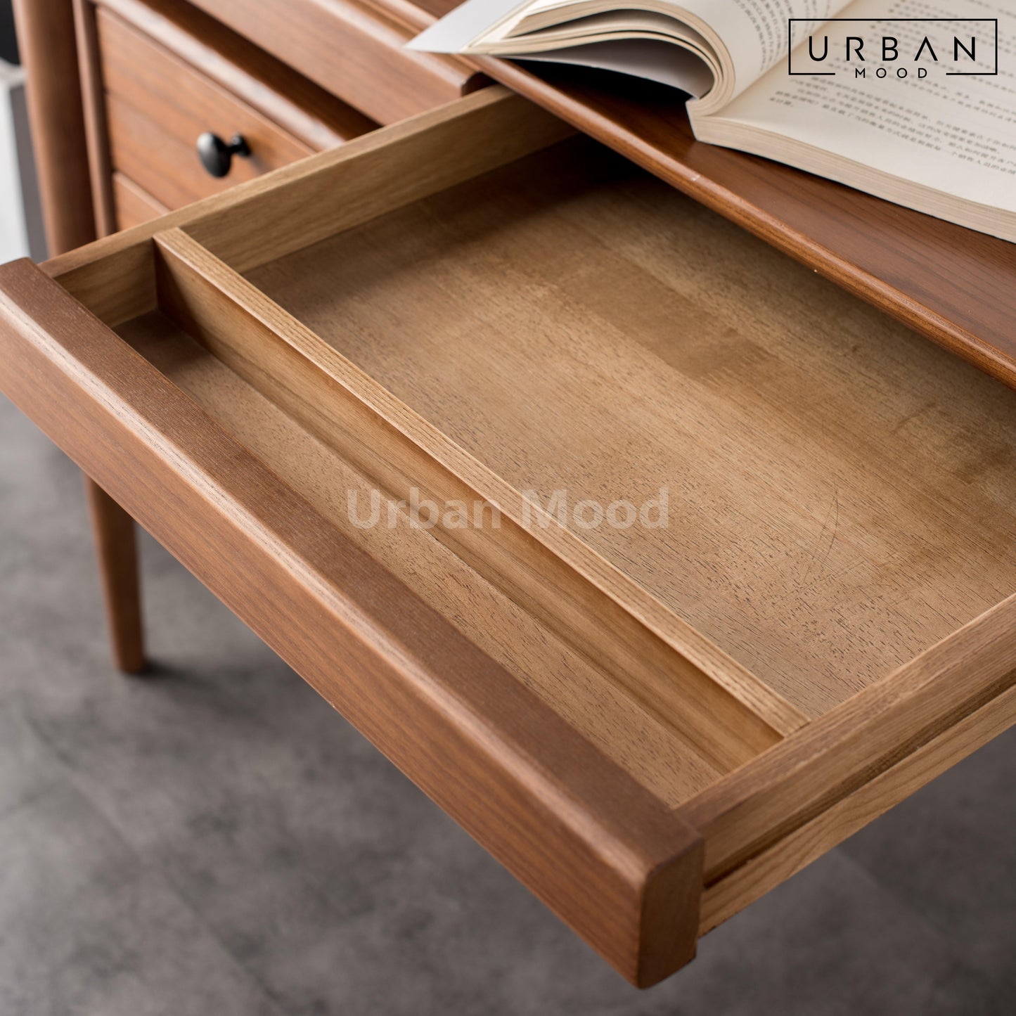 Premium | CONSERVE Solid Wood Study Table and Chair