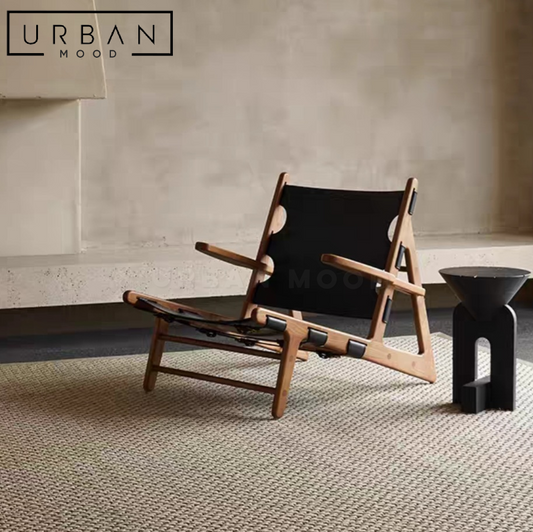 Premium | DECAF Solid Wood Armchair