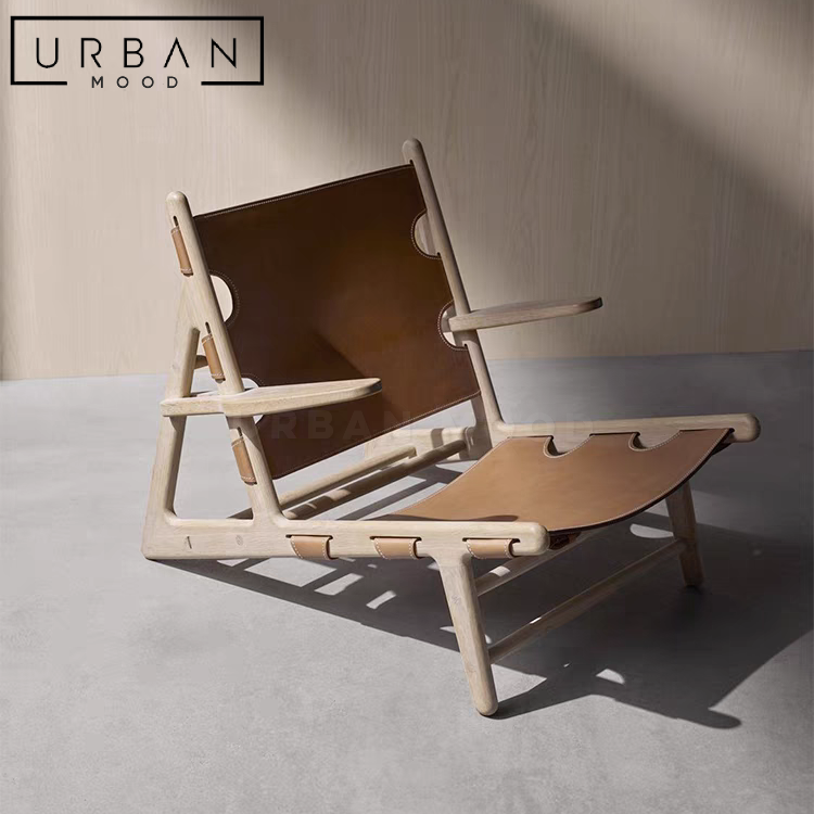 Premium | DECAF Solid Wood Armchair