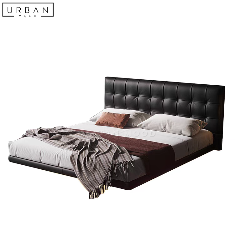 DEUCE Modern Leathaire Bedframe