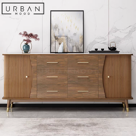 DUEL Modern Solid Wood Sideboard