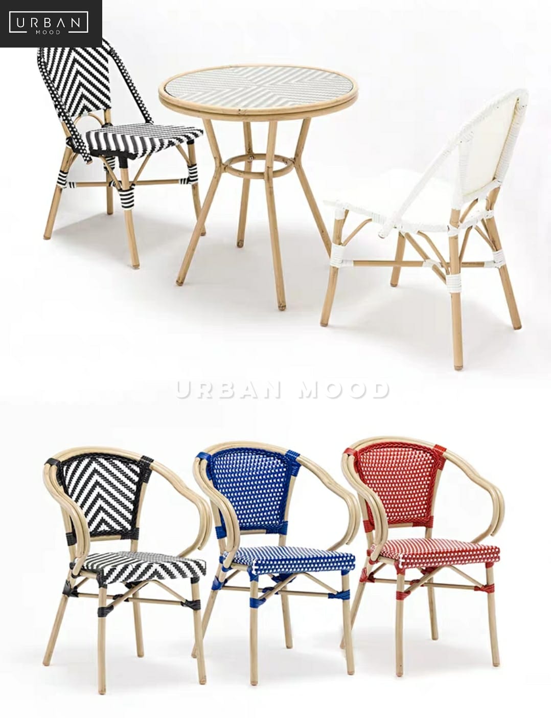 EARL Parisian Outdoor Bistro Chair