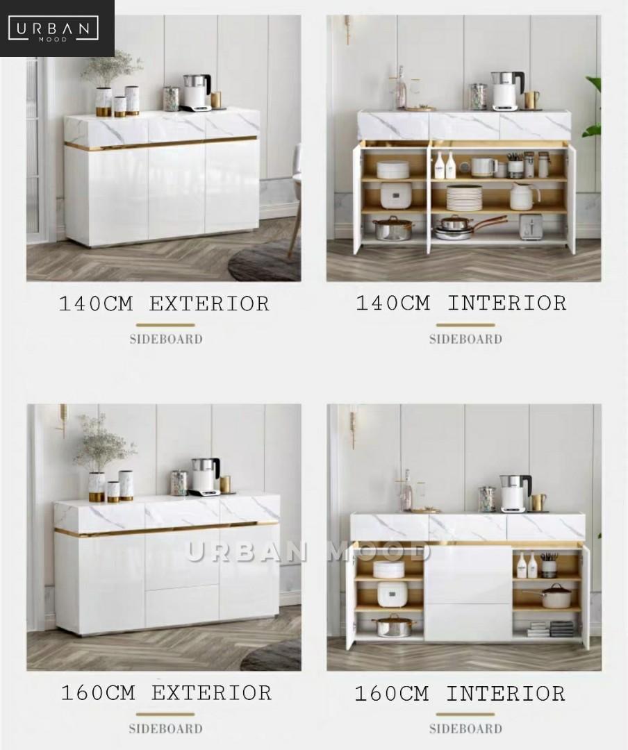 ECLAIR Modern Marble Sideboard