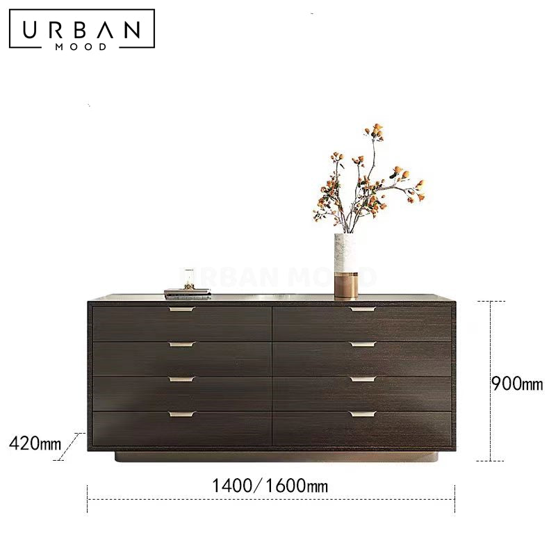 ECLIP Modern Solid Wood Sideboard